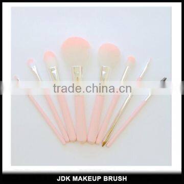 Pink 10pcs Makeup Brush Set Private Label Custom Logo Makeup Brushes photo-3