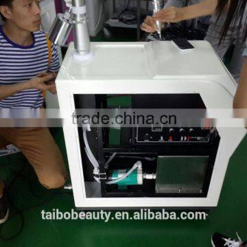 Automatic Red Light Aimed At Skin ! Advanced Vascular Tumours Treatment Tattoo Removal Machine Laser Nd Yag Q Switched 1000W