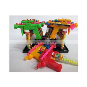 submachine gun with whistle candy toy