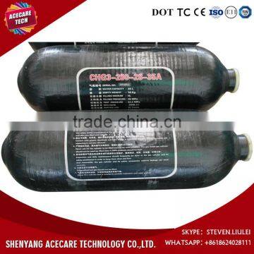 CNG composite cylinder for car, CNG Type 1, 2, 3