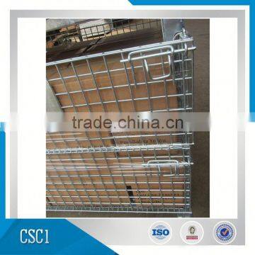 Foldable Stacking Pallet Mesh Cage