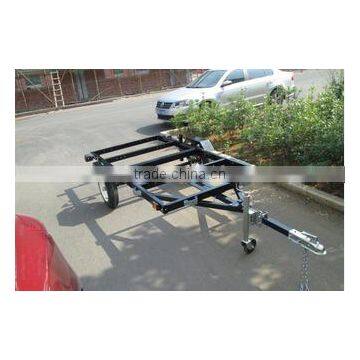 4x8 Black Folding Trailer /utility Trailer photo-2