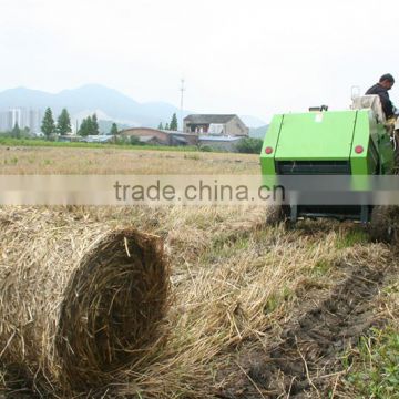 Hot selling wheatstraw baling machine / wheatstraw baler at factory price / +8618939580276