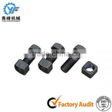 Bolt nut for mini excavator spare parts