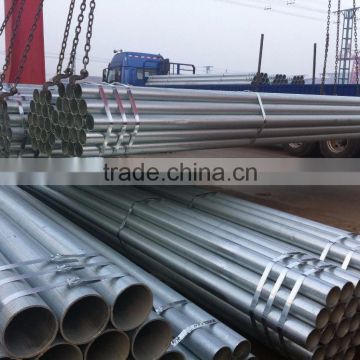 Galvanized DIN Hot Rolled Welded CS Pipe