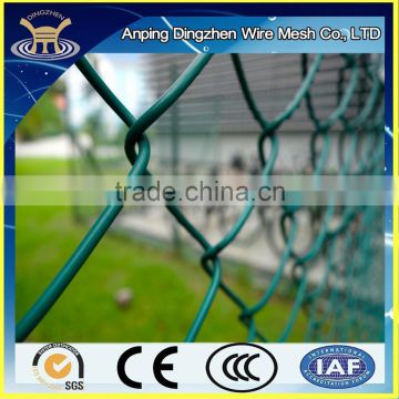 Chain link wire mesh fence tennis court fence