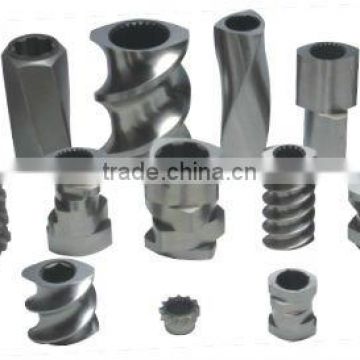 twin screw extruder parts bimetallic screw barrel