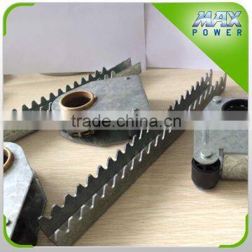 Hot sale greenhouse roof steel rack and pinion