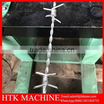 High Speed Twisted PVC Coated Barbed Wire Machine/Barbed Mesh Making Machine photo-5