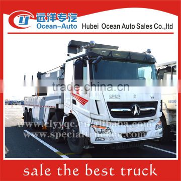 Beiben Euro 4 8X4 tow wrecker truck for sale