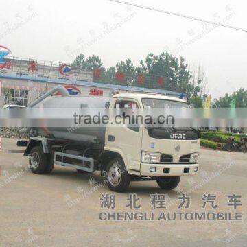 Dongfeng 4*2 vacuum sewage suction truck