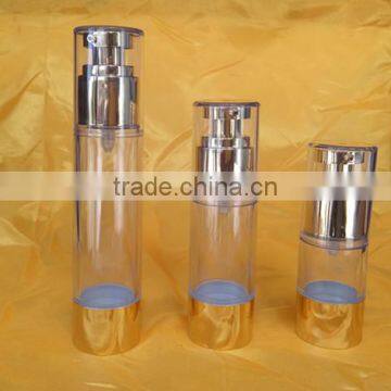 Empty airless cosmetic packaging airless bottle 30ml