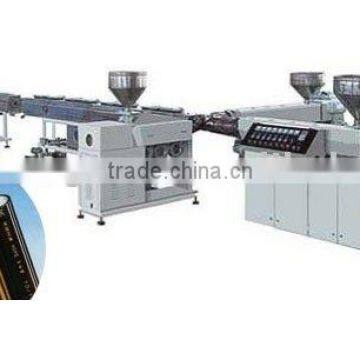 PE silicon core pipe making machine