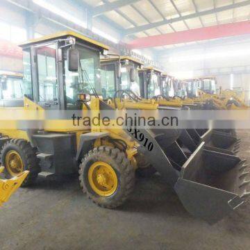 China SX910 1.0T mini wheel loader with CE