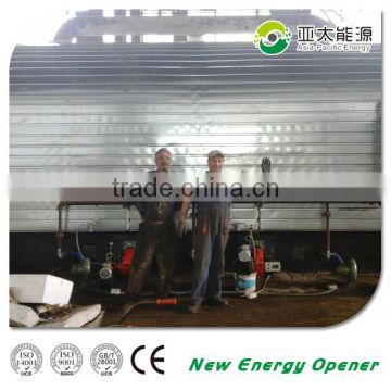 2016 no leakage henan waste pyrolysis plant for sale