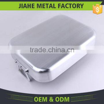 Restaurant Aluminium Nonstick Pan Chicken Roaster With Rack photo-3