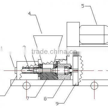 Friendly Maintenance and Factory Provide Fire Starter Wax Sawdust Briquette Machine photo-5