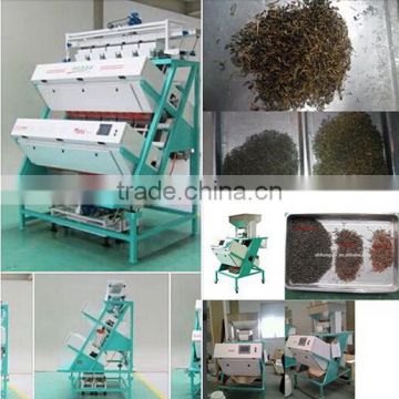 CCD Color Sorting Machine for Tea, Tea grader garlic slice, green tea, oolong tea, Dehydrated Garlic, Black Tea ,Green Tea