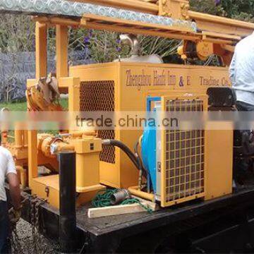 Easy Operation Flow!deep Water Well Drilling Rigs With Wheel Chassis Device photo-5