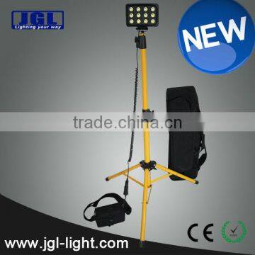 Waterproof Guangdong led lighting system Hazardous location tripod light with battery (RLS836L) 12V 7ah Sealed Lead Acid