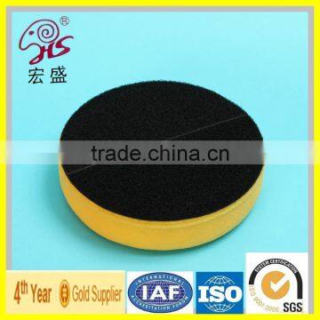 2016 New Product Deep Red Sponge Buffing Pad Nylon Tape Foam Pad High Quality photo-3