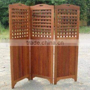 5.75' Wood Privacy Trellis Screen