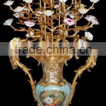 Fair Lady With Colorful Flower Decorated Vase, Creative Designed Flower Holder photo-4