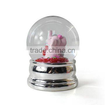 2015 Newest Elephant Plastic Snow Globe for Christmas photo-2