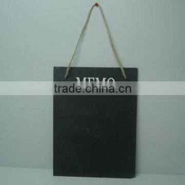 Wall Hanging Slate Memo