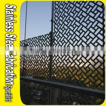 Manufacturer Perporated Stainless Steel Metal Garden Screens