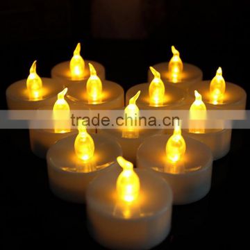 Christmas decorations wholesale cheap small flickering led candles with remote