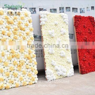 SAST-70011artificial hydrangea flower wall for wedding decor