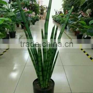 Artifiical Fake Ottelia Alismoides Potted Plant photo-2