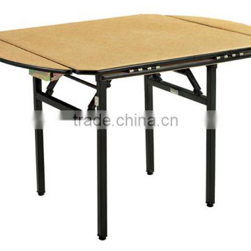 Hot Sale PVC Covered Plywood Square/Round Folding BanquetTable QZ6008 photo-2