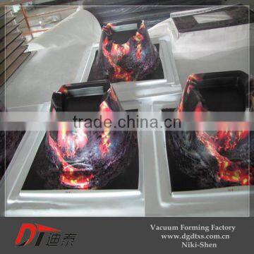 Custom Volcano Shape of Plastic Product by Vacuum Forming photo-2