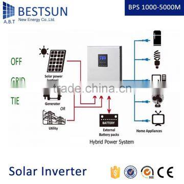 BESTSUN Brand Pure Sine Wave Hybrid Solar Inverterwith MPPT Solar Charge Controlle photo-5