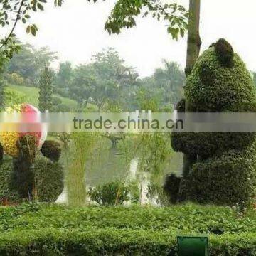 China Garden Decoration Wire Animals Decorative Artificial Grass photo-3