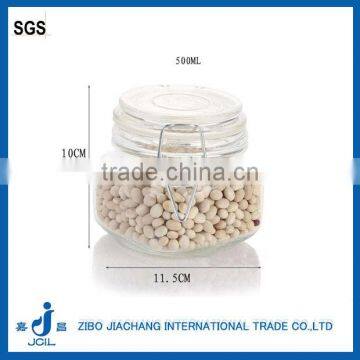 glass ware with metal clip