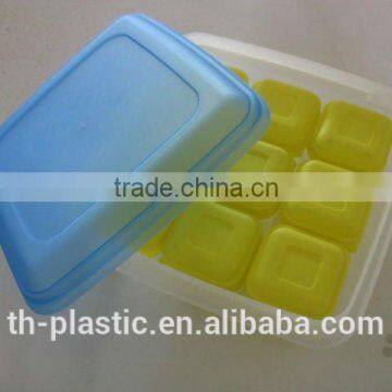 Set of 10 Combine Container Plastic Storage Box photo-2