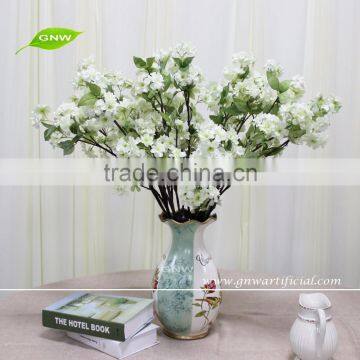 GNW BLB-CH1605003 Fashion cheap white cherry blossom artificial flower for wedding