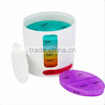 Plastic 28 Day Tower Drawer Pill Organizer Pill Box photo-2