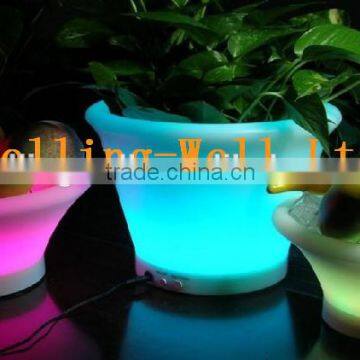 Multi Color Change Flashing LED Fruit Plate CE/RoHS Bowl for Home Decoration photo-3