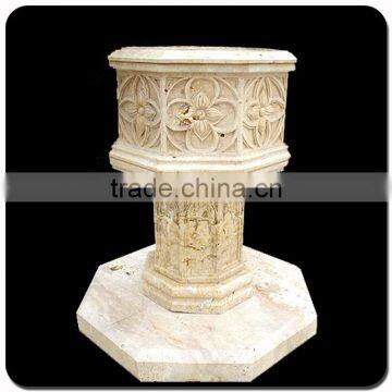 China Granite Flowerpot Stone Carving Flowerpot for Sale photo-2