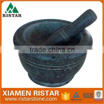 Big size granite stone mortar and pestle