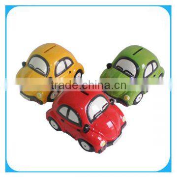 ceramic car shape coin bank