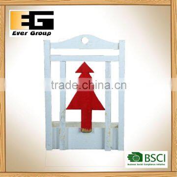 Wall Hanging Wooden Garden Flower Baskets photo-6