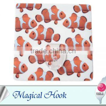 Clown anemonefish Decorative removable wall hooks/magic wall hook