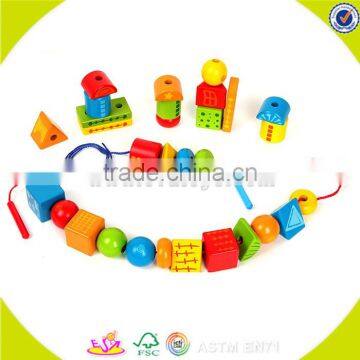 Wholesale Wooden Blocks Beaded Toy for Kids, Diy Wooden Blocks Beaded Toy for Kids, Funny Wooden Blocks Toy for Kids W11E043 photo-6