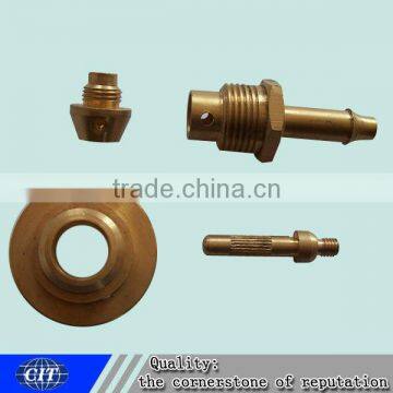 precision casting cnc machining hydraulic cylinder for brass alloy pipe fittings