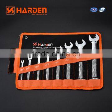 8 Pcs Double Open -end Spanner Set Labor Saving Wrench Combination Ratchet Spanner